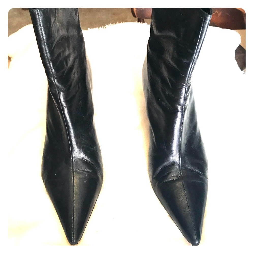 Jimmy Choo Ankle Boots - heels and point toe